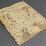 A page from the Reuben Stone Farm Day Book